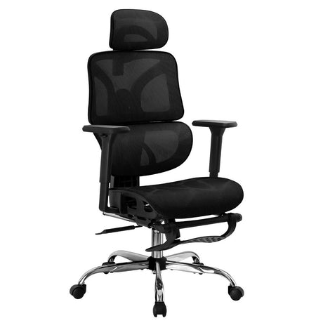 Office Chair 3D Multi-Function Black Mesh