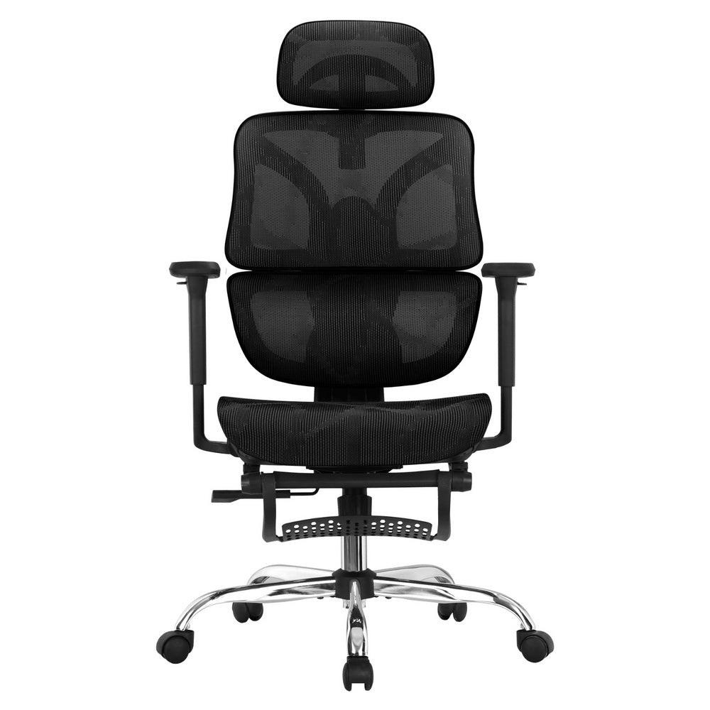 Office Chair 3D Multi-Function Black Mesh