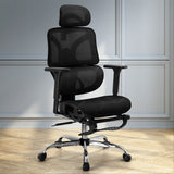 Office Chair 3D Multi-Function Black Mesh