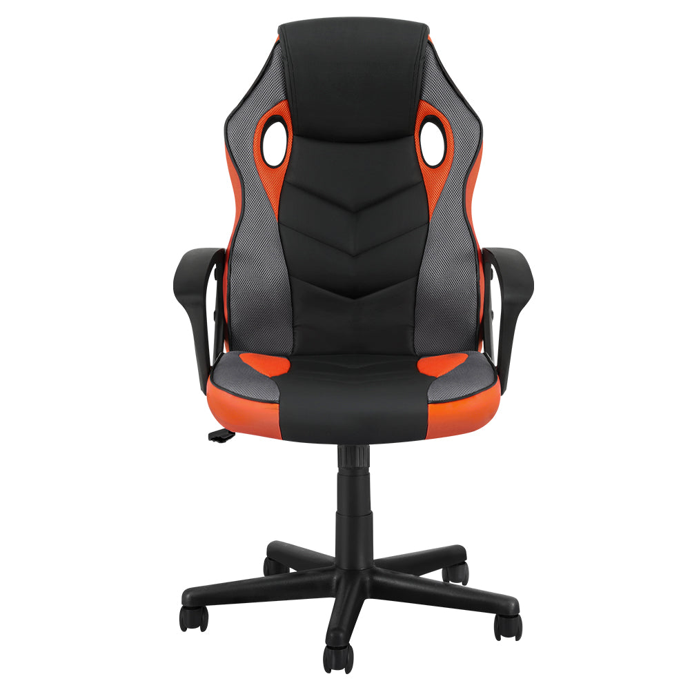 Orange Accent Gaming Chair