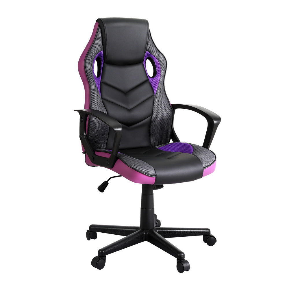 Purple Accent Gaming Chair