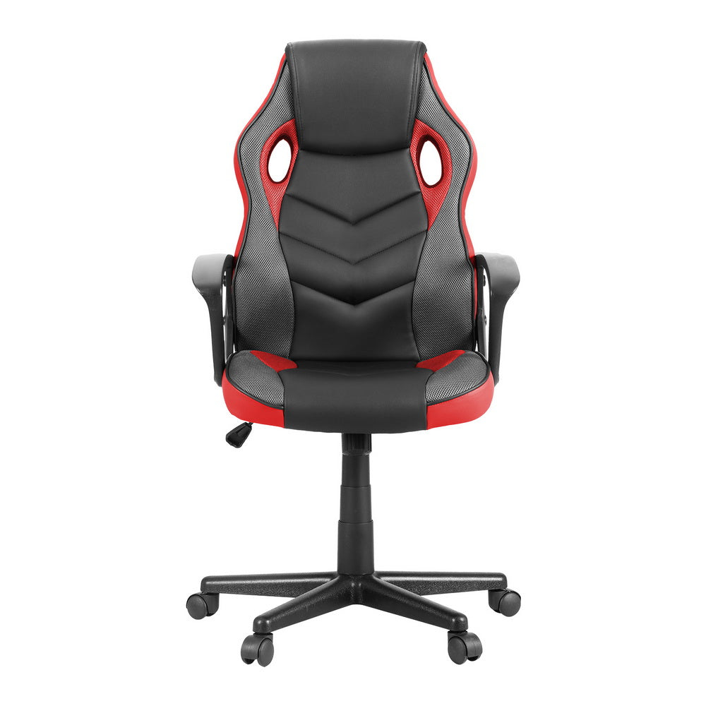 Red Accent Gaming Chair