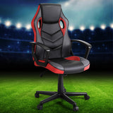 Red Accent Gaming Chair