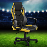 Yellow Accent Gaming Chair