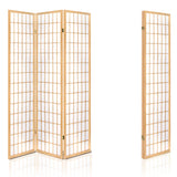 wooden 3 panel room divider