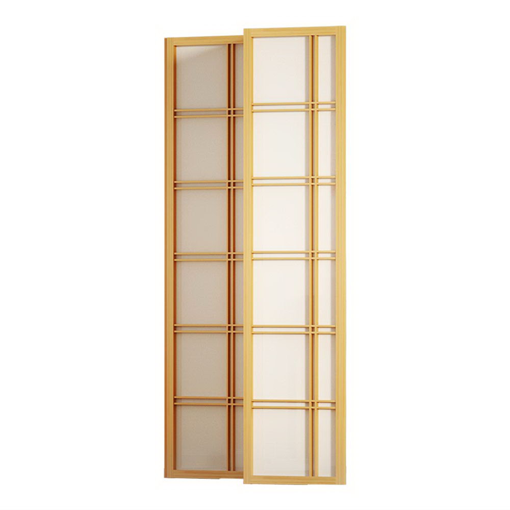 3 Panel Room Divider Screen 132x178.5cm Natural