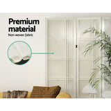 3 Panel Room Divider Screen 132x178.5cm White