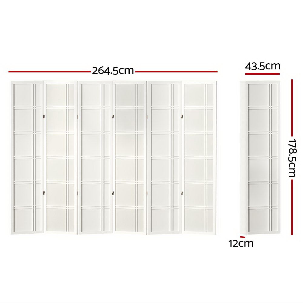 Cleo Room Divider White