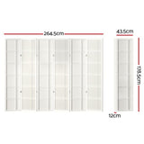 Cleo Room Divider White