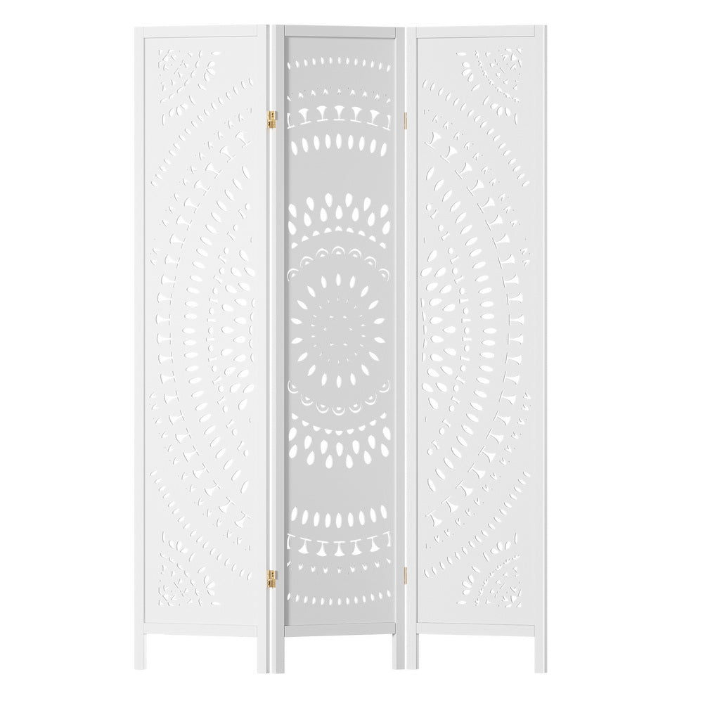 white panelled room divider