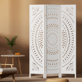 white panelled room divider