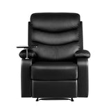 Recliner Chair Black 360° Swivel