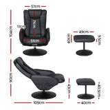Massage Recliner Chair Black