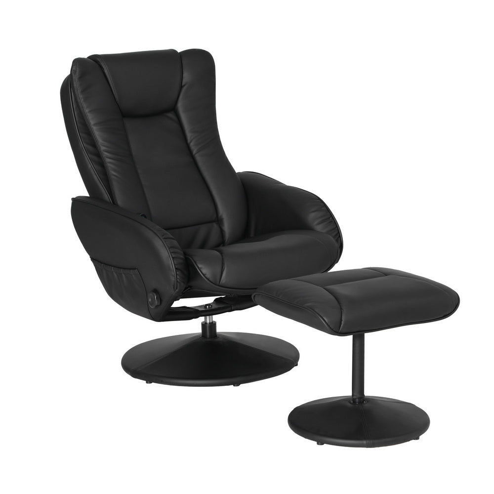 Massage Recliner Chair Black