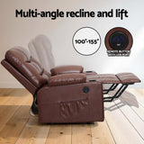 Brown Recliner Chair Lift Assist