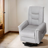 Grey Lift Assist Recliner Chair