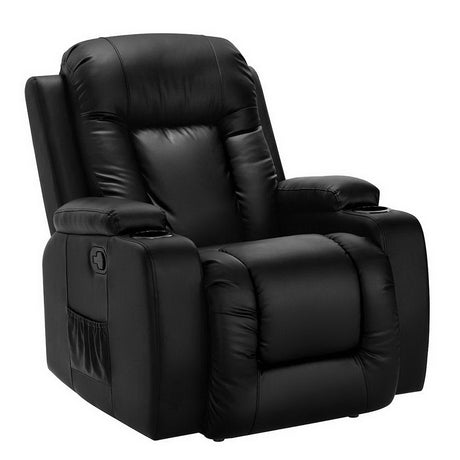 8-Point Heated Massage Recliner Chair