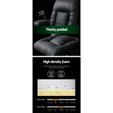 8-Point Heated Massage Recliner Chair