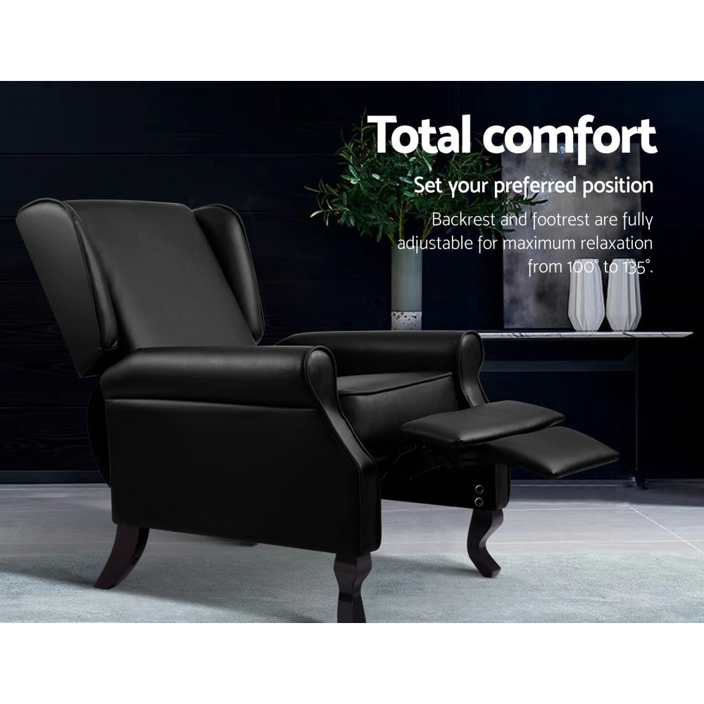 Recliner Chair Black