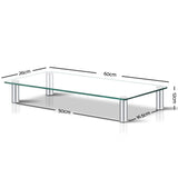 Monitor Stand - Glass Desktop Riser