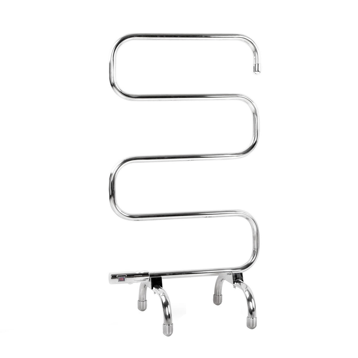 Devanti Electric Heated Towel Rail Rack 5 Bars Freestanding Clothes Dry Warmer