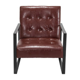 Kora Armchair Brown & Black