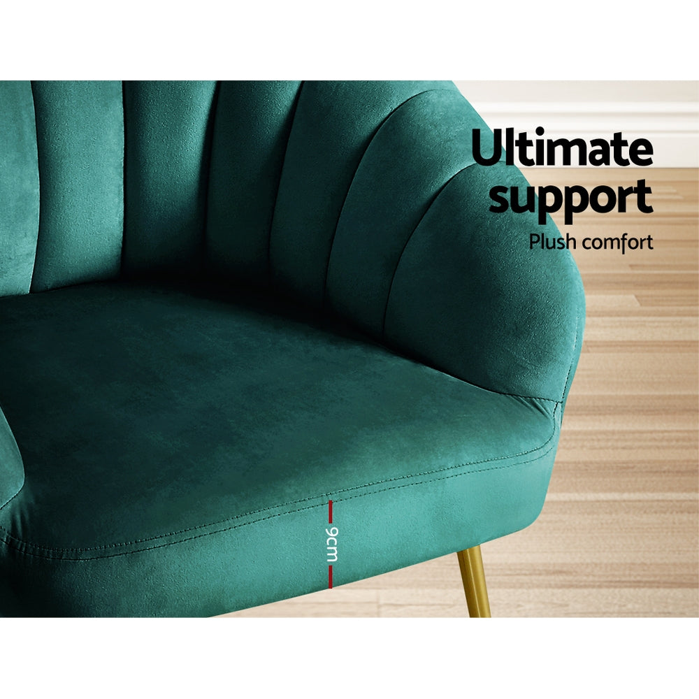 Eloise Armchair Green