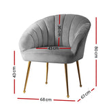 Eloise Armchair Grey