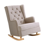 Gaia Rocking Chair Beige