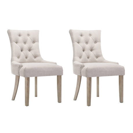 Cayes Dining Chair Cream Beige