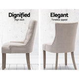 Cayes Dining Chair Cream Beige