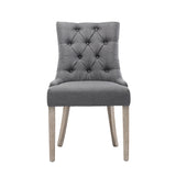 Cayes French Provincial Dining Chair Grey