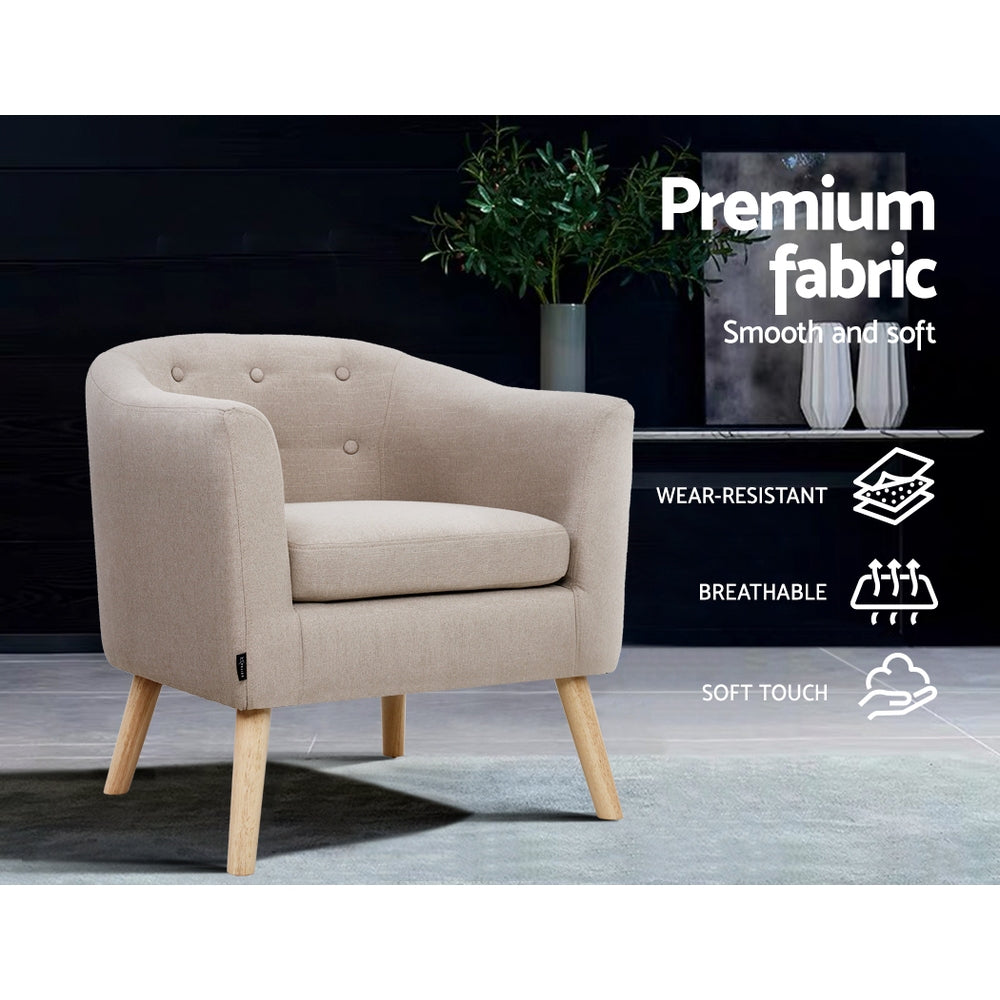 Adora Armchair Beige