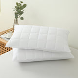 Royal Comfort Coverlet Set Bedspread Soft Touch Easy Care Breathable 3 Piece Set - Queen - White