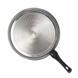 Stone Chef Forged Saucepan With Lid Cookware Kitchen Black 20cm