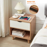 Bedside Table with Powerboard & USB Ports