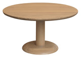 Oslo Round Solid Mindi Coffee Table (Natural)