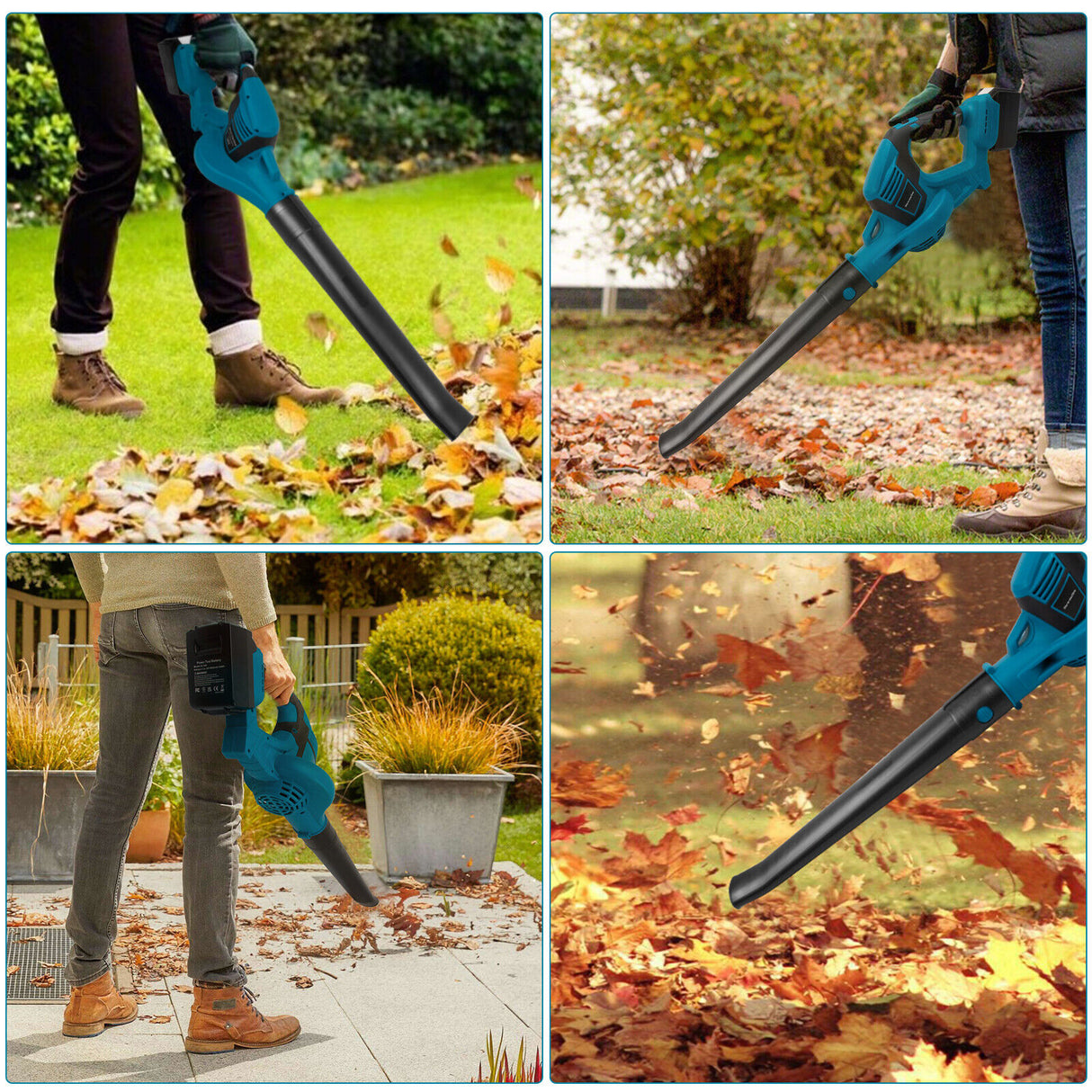 Cordless Leaf Blower Dust Tools Garden Lightweight for Makita 18V  Battery AU