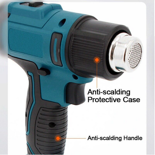 2000W Electric Hot Air Heat Gun with Nozzles Cordless Handheld For Makita 18V AU