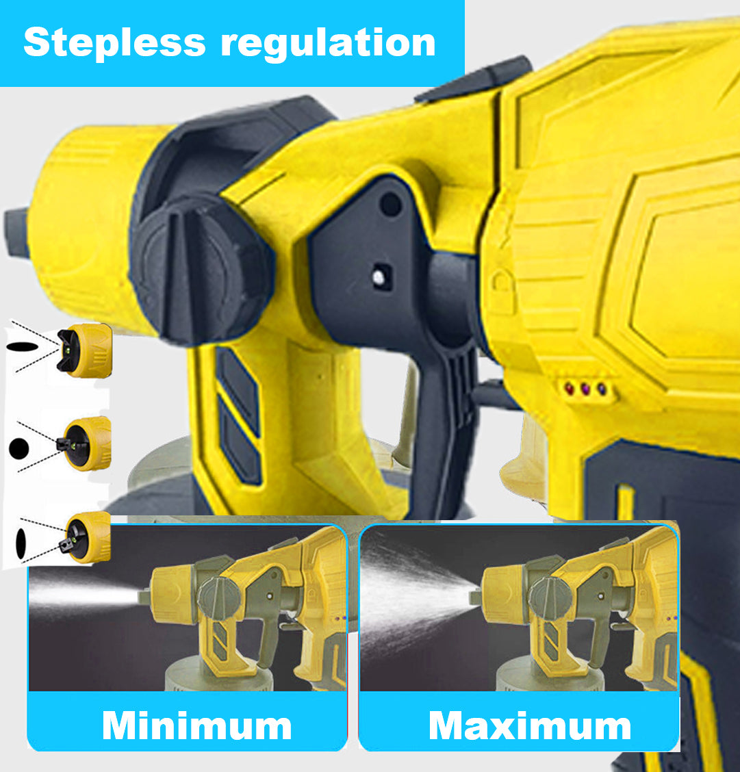 Cordless High Pressure Airless Spray Gun Paint Sprayer For Makita 36V Battery AU