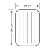 Twin Dura-Beam Prestige Air Bed Built-In USB Electric Pump for Easy Inflation and Deflation