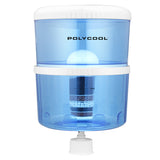 PolyCool 22L Water Cooler Dispenser Container Tank, with 7-Stage Filter Purifier System