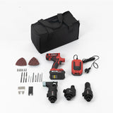 BAUMR-AG Cordless MT3 20V SYNC 3in1 Combi-Tool Kit, with Battery and Charger