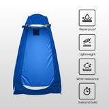 KILIROO Shower Tent with 2 window (Dark Blue)