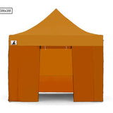 Wallaroo Gazebo Tent Marquee 3x3 PopUp Outdoor  - Orange