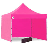 Wallaroo Gazebo Tent Marquee 3x3 PopUp Outdoor Pink