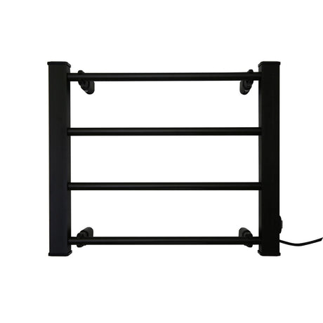 Pronti Heated Towel Rack Electric Bathroom Towel Rails Warmer Ev-60 -black