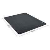 Laura Hill Heated Electric Blanket Throw Coral Warm Fleece Grey