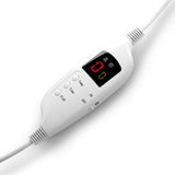 Laura Hill Heated Electric Blanket Throw Coral Warm Fleece Pink