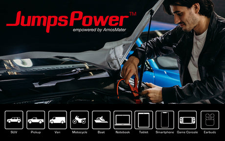 JumpsPower GT 2000A Jump Starter Powerbank 37000mWh 12V Phone Car Battery Charger GTS